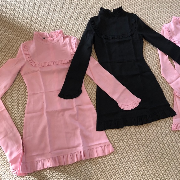 🎀Vintage Ruffle Dress🎀 - Picture 4 of 6